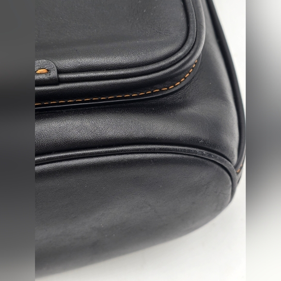 Coach Glovetanned Leather Andy Crossbody, EUC, Black - Picture 5 of 16